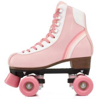 Pink Striped Skate